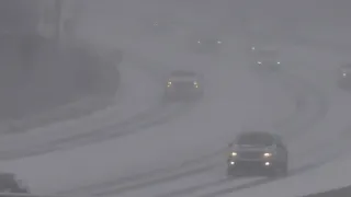 Ontario storm coverage | 100-vehicle pileup | Airport delays