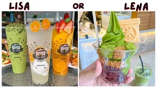 Lisa or Lena - ( Colorful Drinks & Deserts ) Food Edition..