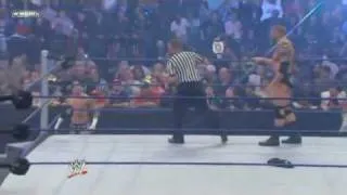 WWE Smackdown 9/10/09 Cm punk vs Batista part 1/2