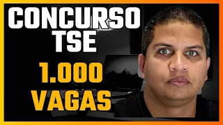 CONCURSO TSE UNIFICADO 2024 - ATÉ 1.000 VAGAS - EDITAL CHEGANDO