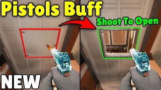 Ubisoft Secretly BUFFED Pistols To Open Hatches? - Rainbow Six Siege