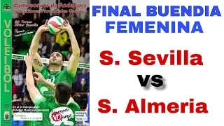 ▶️ FINAL voleibol FEMENINA CADETE BUENDÍA 2019 (Directo)