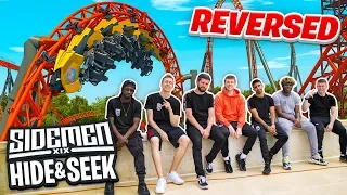 SIDEMEN REVERSE HIDE & SEEK IN A THEME PARK