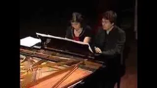 Brahms Hungarian Dance Nr. 6 piano four hands (Duo d'Accord)