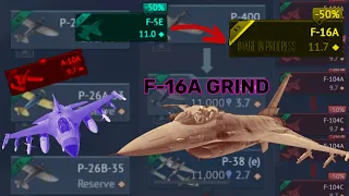 The ULTIMATE grind for the F-16 in War Thunder!