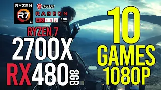 Part1! 10 GAMES on RX 480 8gb 1080p FPS BENCHMARKS