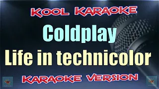 Coldplay - Life in technicolor (Karaoke version) VT