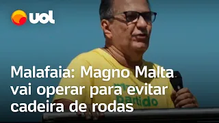 Malafaia em Copacabana: Magno Malta vai operar para evitar cadeira de rodas