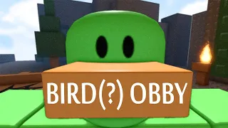 100m Obby but I'm a bird?? Complete Roblox Playthrough