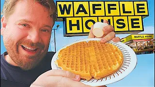 Scottish Guy Tries WAFFLE HOUSE For the first time!