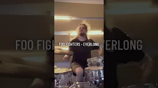 RATE this drum cover 👀 #foofighters #everlong #drumming  #davegrohl #taylorhawkins