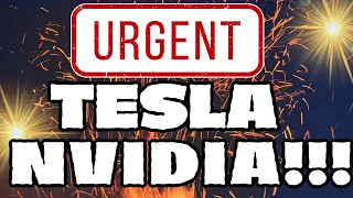 🔥IS TESLA STOCK PRICE GOING TO EXPLODE UP ON EARNINGS 🚀 IS NVIDIA STILL THE BEST STOCK TO BUY NOW⛔️