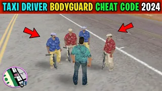 GTA Vice City | TAXI DRIVER | Bodyguard Cheat Code ( New 2024 ) | SHAKEEL GTA