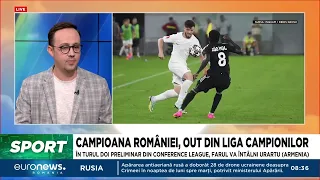 Farul Constanța, eliminată din Champions League încă din primul tur