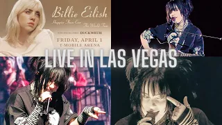 Billie Eilish - Happier Than Ever Tour | Las Vegas 4/1/22 GA Floor Pit