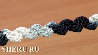 Easy To Crochet Cord Урок 36 Шнур связанный крючком