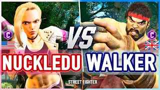 SF6 🔥 NuckleDu (Cammy) vs Ending Walker (Ryu) 🔥 Street Fighter 6