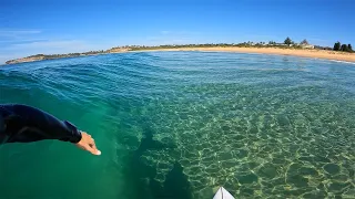 SURFING SYDNEY'S GLASSIEST WAVE! (RAW POV)