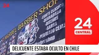 Peligroso delincuente estaba oculto en Chile como “barbero” | 24 Horas TVN Chile