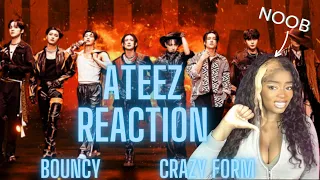 First Time Reacting to ATEEZ (Crazy Form, Bouncy)