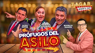 Zagar desde el Bar - Aldo Show, Marisol Vazquez y Rogelio Ramos "Los Prófugos del asilo"