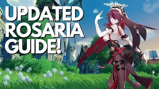 UNDERRATED CRYO SUPPORT! Rosaria Updated Guide | Genshin Impact