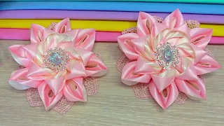 DIY 🎀 НЕВОЗМОЖНО не влюбиться в эту Красоту / Нарядные бантики из обычного лепестка.