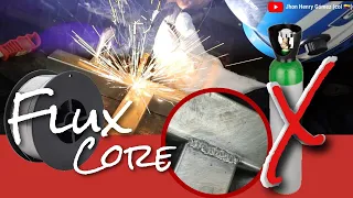 Welding Without Gas with Flux Core: Characteristics, Advantages and How to Use This Welding. Practic