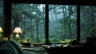 ASMR rain and thunder - Sleep with the rain Eliminate insomnia thanks to the heavy rain and thunder