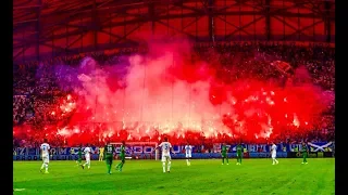 OM - ASSE | Cortège CU84 fête leur 35ans MTP fête leur 25ans ! ( Ambiance , Tifo , Craquage )