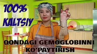 MOL TILI PISHIRISH / TABIIY GEMOGLABINNI KO'TARAMIZ / UZB VLOG