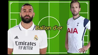 Karim Benzema Vs Harry Kane