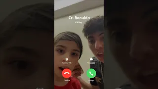 O CRISTIANO RONALDO LIGOU PRO MEU IRMÃO! 📞