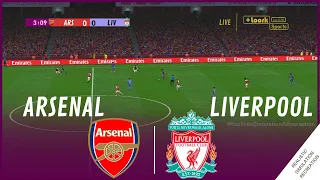 ARSENAL FC vs LIVERPOOL FC | Premier League 2024 / Video Game Simulation