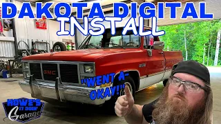 Dakota Digital Gauges Install in a Squarebody!