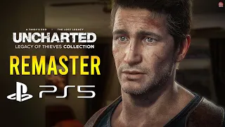 UNCHARTED - REMASTERIZADO no PS5 (4k 60fps) | Legacy of Thieves Collection