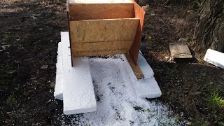 Дробилка пенопласта своими руками. Homemade polystyrene crusher.