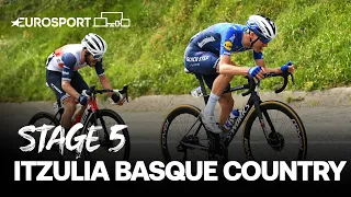 Itzulia Basque Country 2021 - Stage 5 Highlights | Cycling | Eurosport