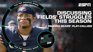 Dan Orlovsky on Justin Fields' struggles & the Bears' play-calling | The Pat McAfee Show