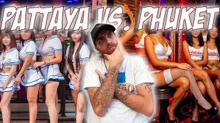 PHUKET or PATTAYA | MUST watch BEFORE you decide...
