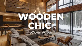 Wooden Chic Interior Design: Unveiling the Beauty and Advantages of Embrace Nature