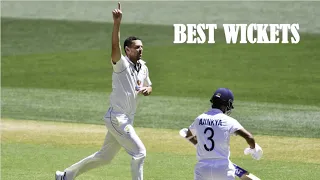 TOP 10 WICKETS - AUSTRALIA V INDIA 2020 - TEST 1 ADELAIDE