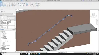 Everyday Revit (Day 368) - Simple AS1428.1 Compliant Handrail on Stairs