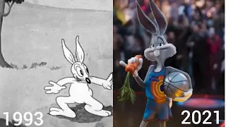 Evolution of Bugs Bunny in Movies, artoons & TV (1938-2021)