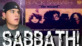 First Time Reaction To: Black Sabbath “The Wizard” | The harmonica in this song is top tier!