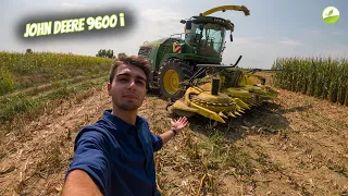 Let's Drive the new JOHN DEERE 9600𝒊 | With the new JD18X 750Hp - 18.0 Liters engine 😮