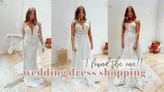 WEDDING DRESS SHOPPING⎮Trying On Wedding Dresses