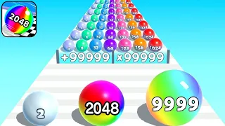 Layer Man, Battery Run, Marble Run, Ball Run Game 2048 - Max Levels Gameplay Walkthrough Android