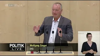 Wolfgang Zanger - Prüfung der Corona-Beschaffungsvorgänge - 8.7.2021