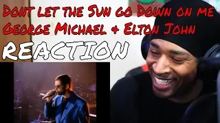 George Michael, Elton John - Don't Let The Sun Go Down On Me (Live) REACTION | DaVinci REACTS